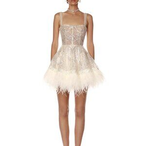 Mademoiselle Beaded Mini Dress BRONX AND BANCO